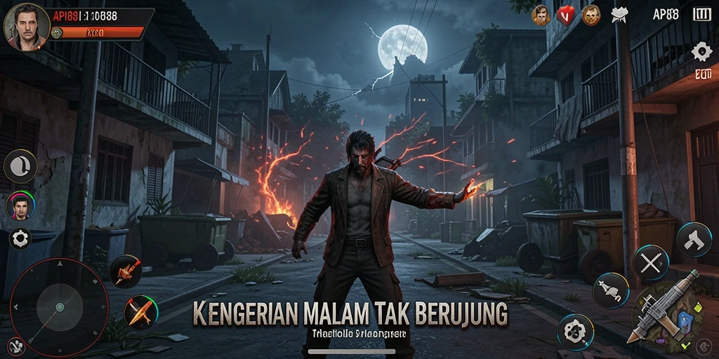 Gameplay menakutkan yang penuh dengan kejutan dan kengerian.