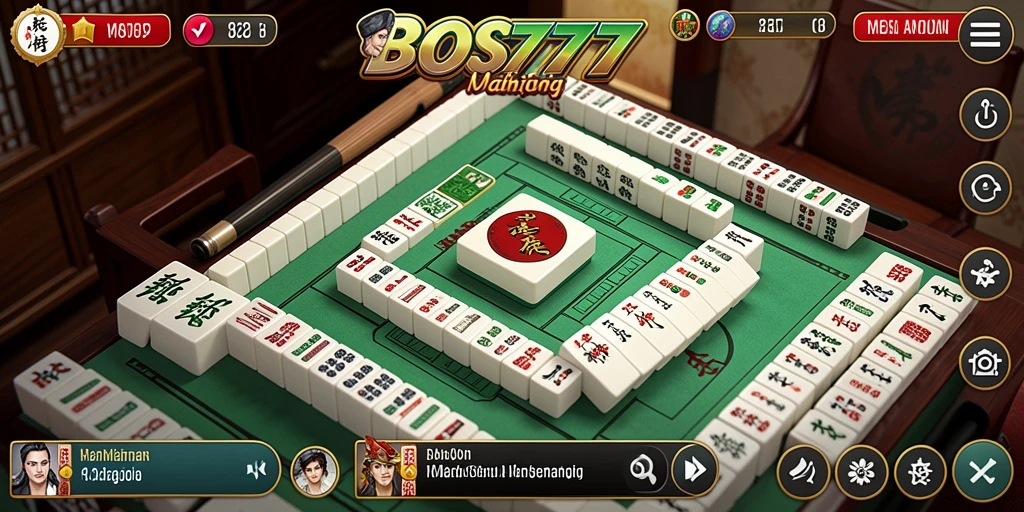 Screenshot gameplay yang menampilkan suasana seru bermain Mahjong.