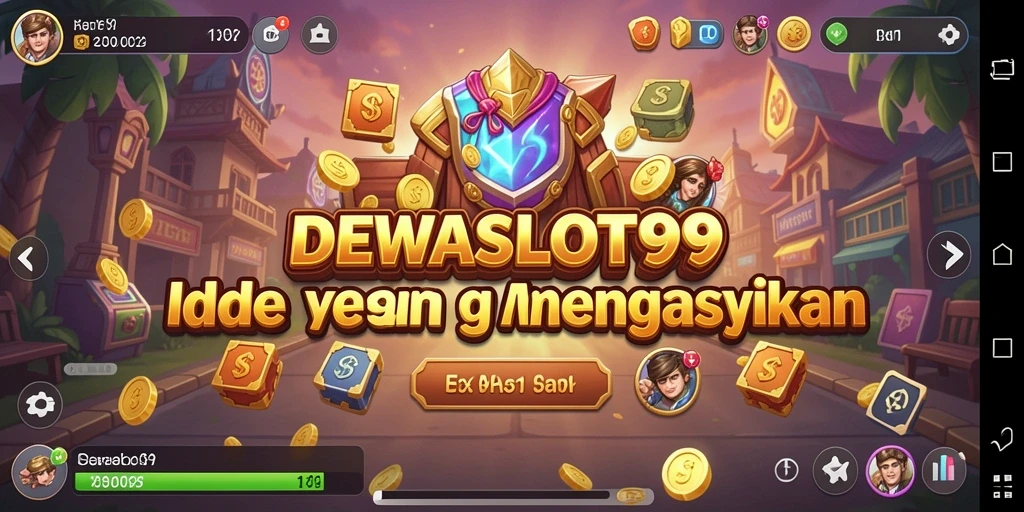 Tampilan gameplay idel DEWASLOT99 yang seru dan mengasyikkan.