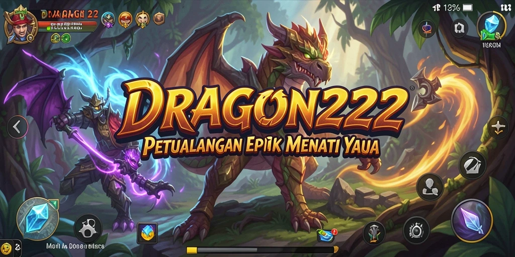 Screenshot dari gameplay DRAGON222 menunjukkan aksi petualangan yang mendebarkan.