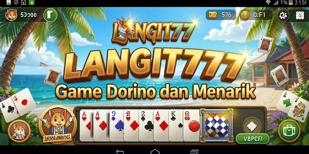 Tampilan gameplay LANGIT777 yang menarik dan seru.