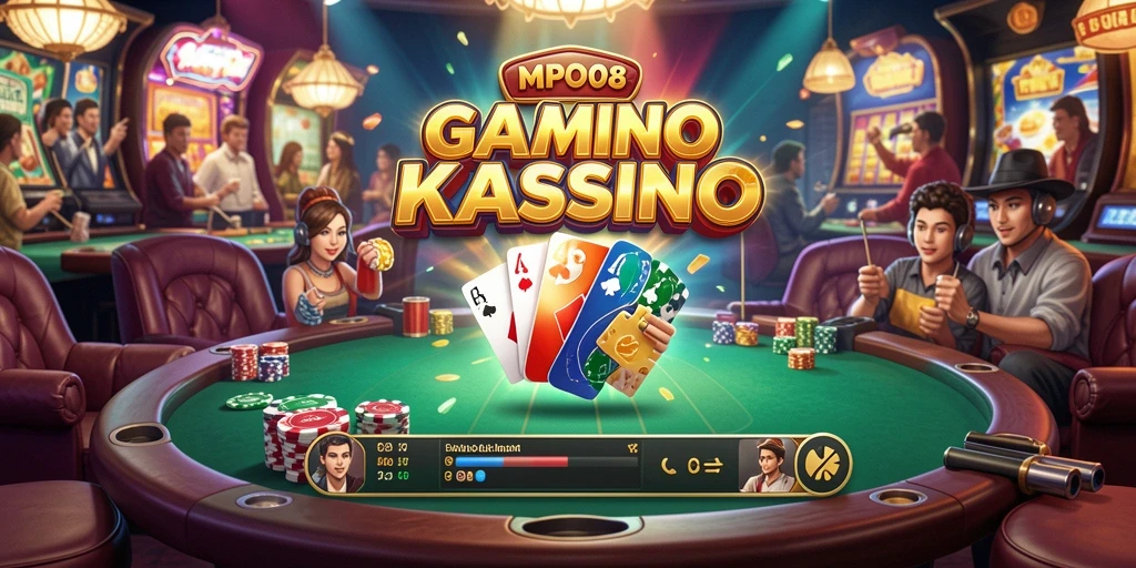 Visual memukau dari permainan Kasino dalam MPO08 yang penuh aksi.