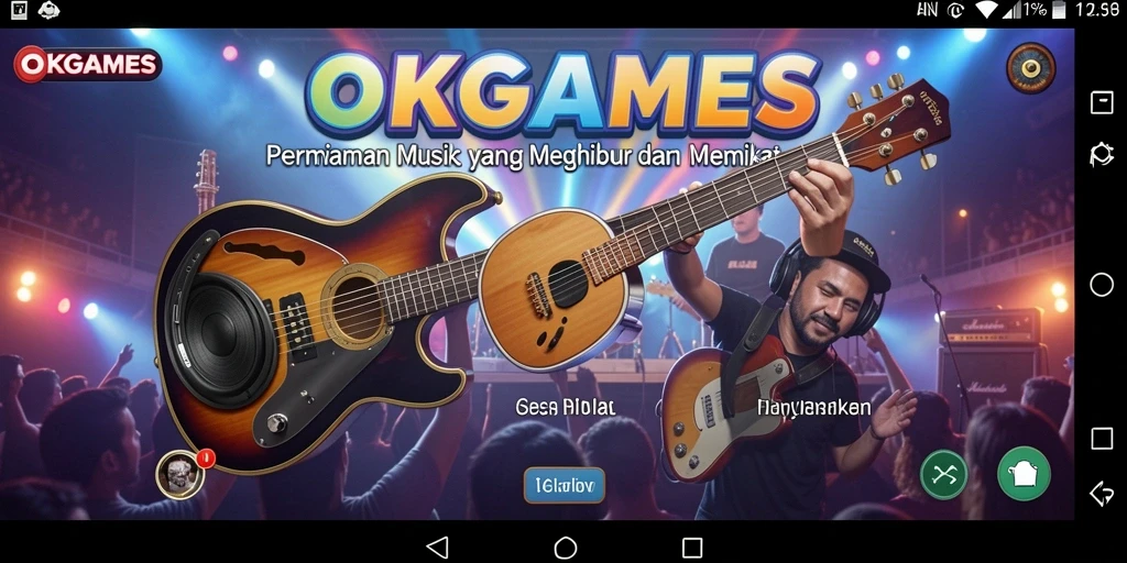 Tampilan gameplay OKGAMES yang seru dan interaktif.