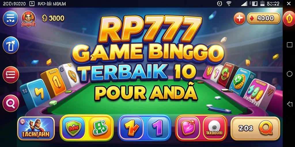 Tampilan gameplay RP777 yang seru dan interaktif saat bermain Bingo.