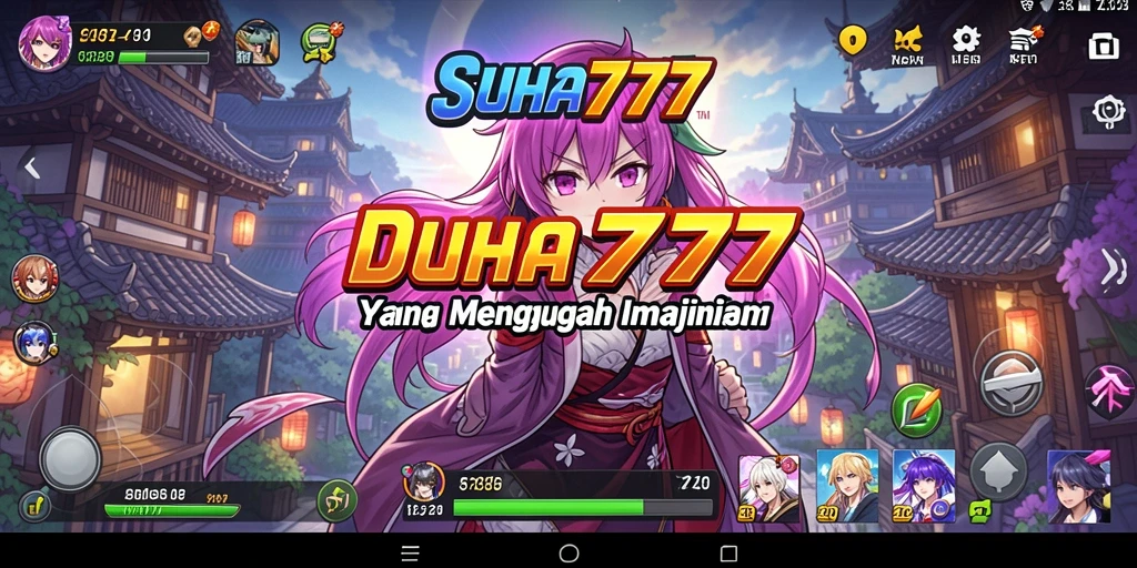 Gameplay seru dengan karakter anime yang beragam.